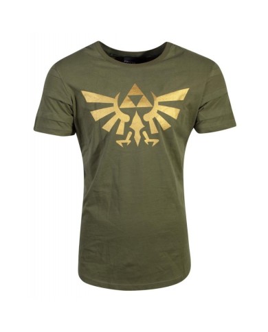 Zelda - Hyrule Pintuck Long Line Men's T-shirt TALLA CAMISETA L
