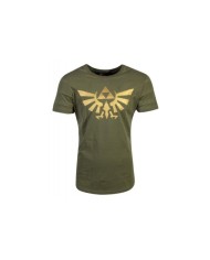 Zelda - Hyrule Pintuck Long Line Men's T-shirt TALLA CAMISETA XL
