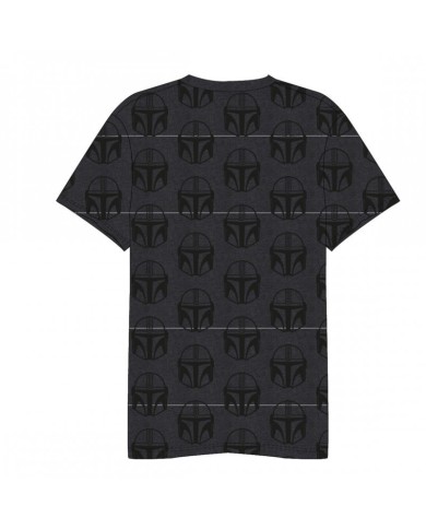 CAMISETA CORTA PREMIUM SINGLE JERSEY THE MANDALORIAN TALLA CAMISETA L
