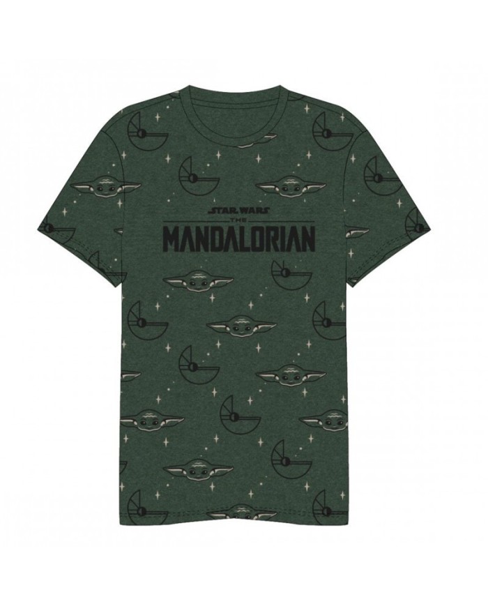 CAMISETA CORTA SINGLE JERSEY THE MANDALORIAN THE CHILD TALLA CAMISETA M