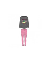 PIJAMA LARGO SINGLE JERSEY THE MANDALORIAN THE CHILD TALLA CAMISETA L