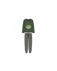 PIJAMA LARGO SINGLE JERSEY THE MANDALORIAN THE CHILD TALLA CAMISETA L