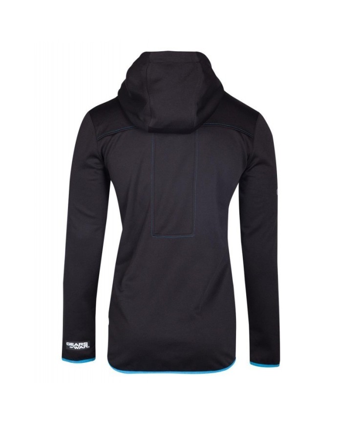 Gears Of War Sudadera capucha Blue Omen Tech TALLA CAMISETA M