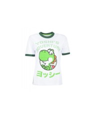Camiseta Chica Yoshi's Adventure Nintendo TALLA CAMISETA S