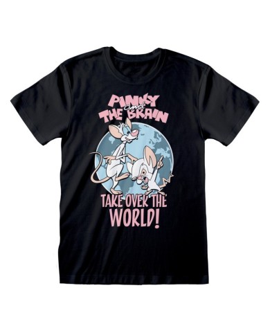 Camiseta Animaniacs - Take Over The World  - Unisex - Talla Adulto TALLA CAMISETA S