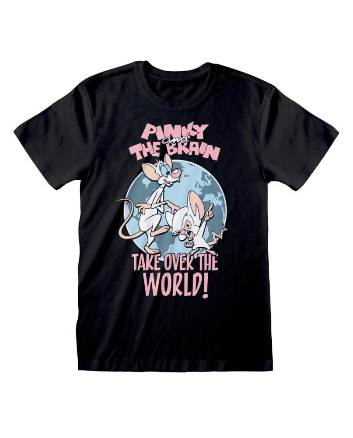 Camiseta Animaniacs - Take Over The World  - Unisex - Talla Adulto TALLA CAMISETA S