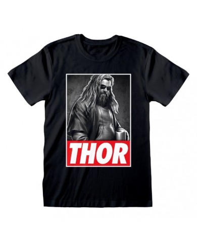 Camiseta Avengers Endgame - Thor Photo - Unisex - Talla Adulto TALLA CAMISETA S