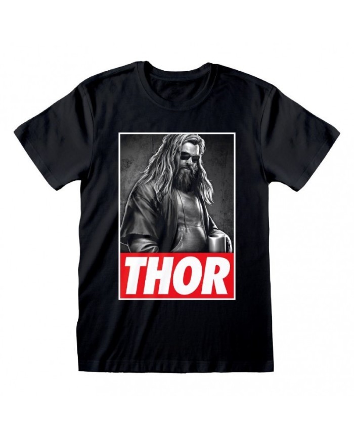 Camiseta Avengers Endgame - Thor Photo - Unisex - Talla Adulto TALLA CAMISETA S