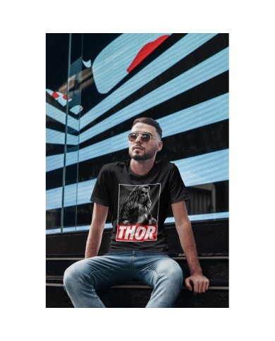 Camiseta Avengers Endgame - Thor Photo - Unisex - Talla Adulto TALLA CAMISETA XL