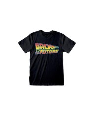 Back To The Future - Logo - Unisex - Talla Adulto TALLA CAMISETA M