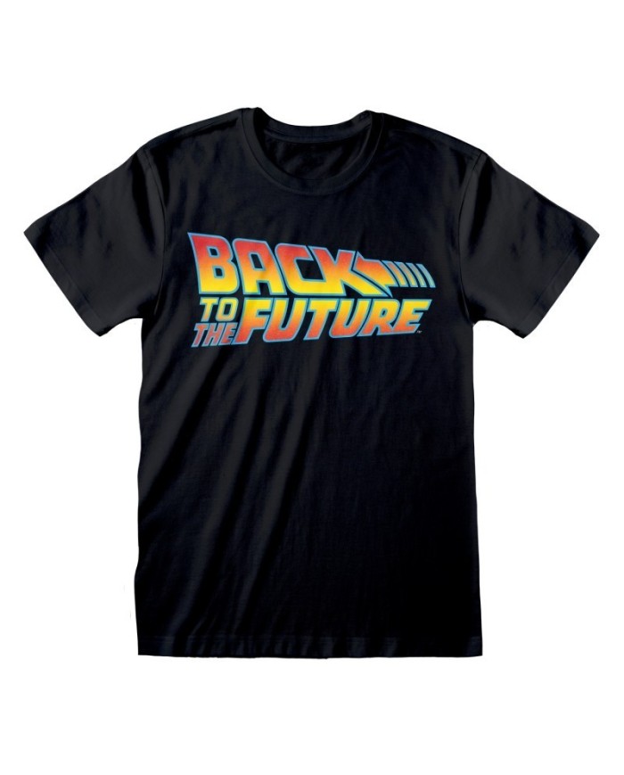 Back To The Future - Logo - Unisex - Talla Adulto TALLA CAMISETA L