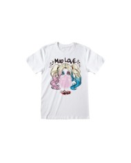 Camiseta DC Batman - Harley Quinn Mad Love - Unisex - Talla Adulto TALLA CAMISETA L
