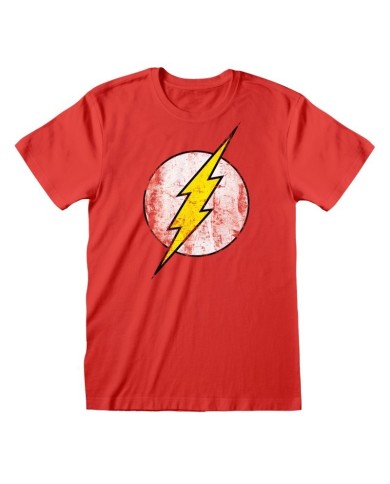 Camiseta DC Flash - Logo - Unisex - Talla Adulto TALLA CAMISETA L