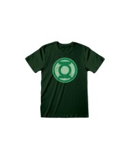 Camiseta DC Green Lantern - Distressed Logo - Unisex - Talla Adulto TALLA CAMISETA S