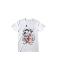 Camiseta ET - Vintage Characters - Unisex - Talla Adulto TALLA CAMISETA S