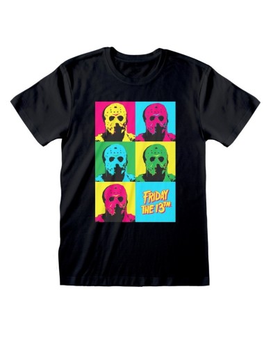 Camiseta Friday the 13th - Jason Pop Art  - Unisex - Talla Adulto TALLA CAMISETA M