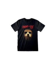 Camiseta Friday the 13th - Mask  - Unisex - Talla Adulto TALLA CAMISETA L
