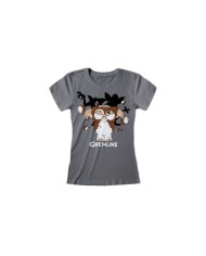Camiseta Gremlins - Fur Balls - Mujer- Talla Adulto TALLA CAMISETA L