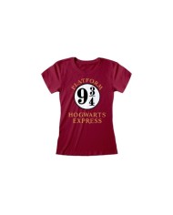 Camiseta Harry Potter - Hogwarts Express - Mujer- Talla Adulto TALLA CAMISETA S