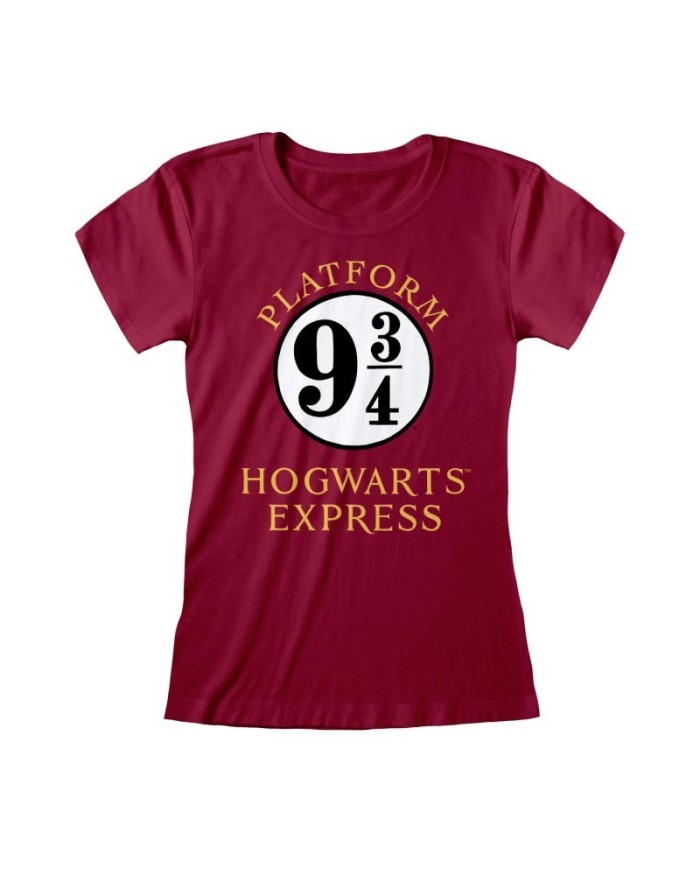 Camiseta Harry Potter - Hogwarts Express - Mujer- Talla Adulto TALLA CAMISETA L