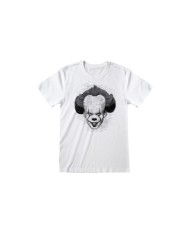 Camiseta IT Chapter 2 - BW Face - Unisex - Talla Adulto TALLA CAMISETA XL