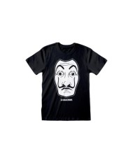 Camiseta La Casa De Papel - Black Mask - Unisex - Talla Adulto TALLA CAMISETA M