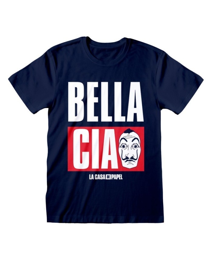 Camiseta La Casa De Papel - Jumbo Bella Ciao   - Unisex - Talla Adulto TALLA CAMISETA S