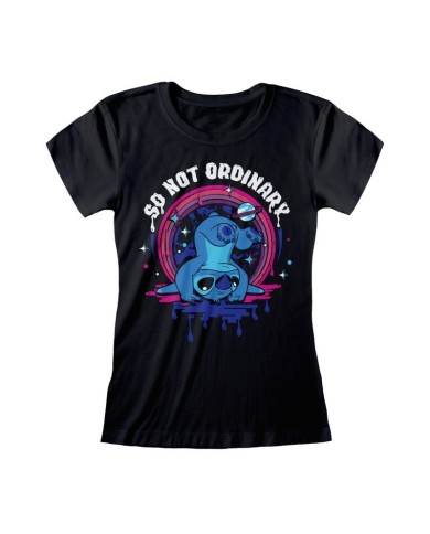 Camiseta Lilo & Stitch - Not Ordinary - Mujer - Talla Adulto TALLA CAMISETA XL