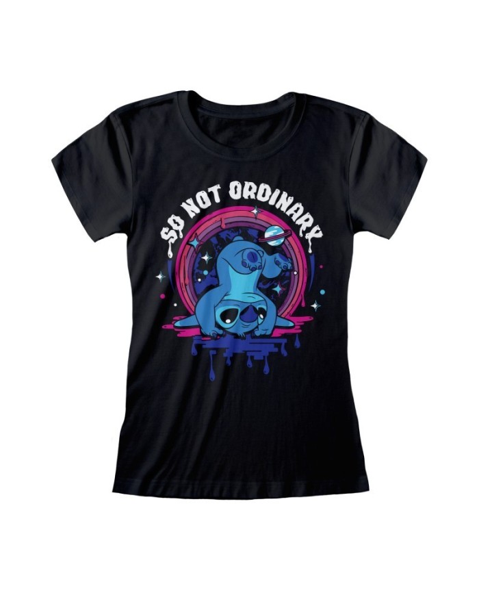 Camiseta Lilo & Stitch - Not Ordinary - Mujer - Talla Adulto TALLA CAMISETA XL