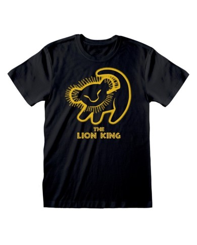 Camiseta Lion King Classic - Silhouette - Unisex - Talla Adulto TALLA CAMISETA S