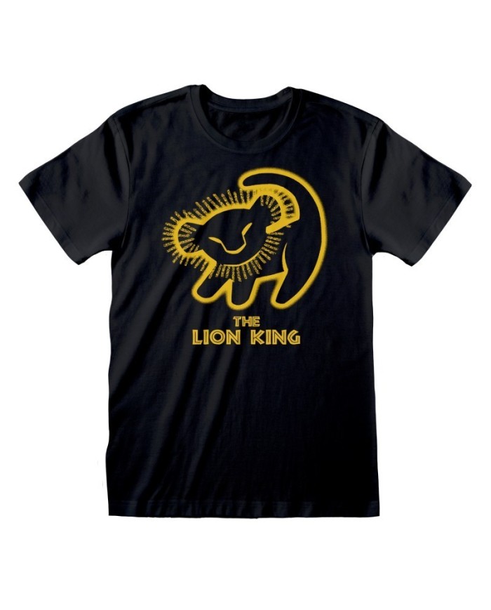 Camiseta Lion King Classic - Silhouette - Unisex - Talla Adulto TALLA CAMISETA S