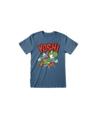 Camiseta Nintendo Super Mario - Yoshi  - Unisex - Talla Adulto TALLA CAMISETA L