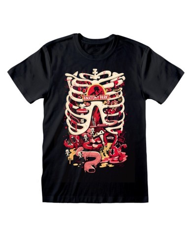 Camiseta Rick and Morty - Anatomy Park   - Unisex - Talla Adulto TALLA CAMISETA L