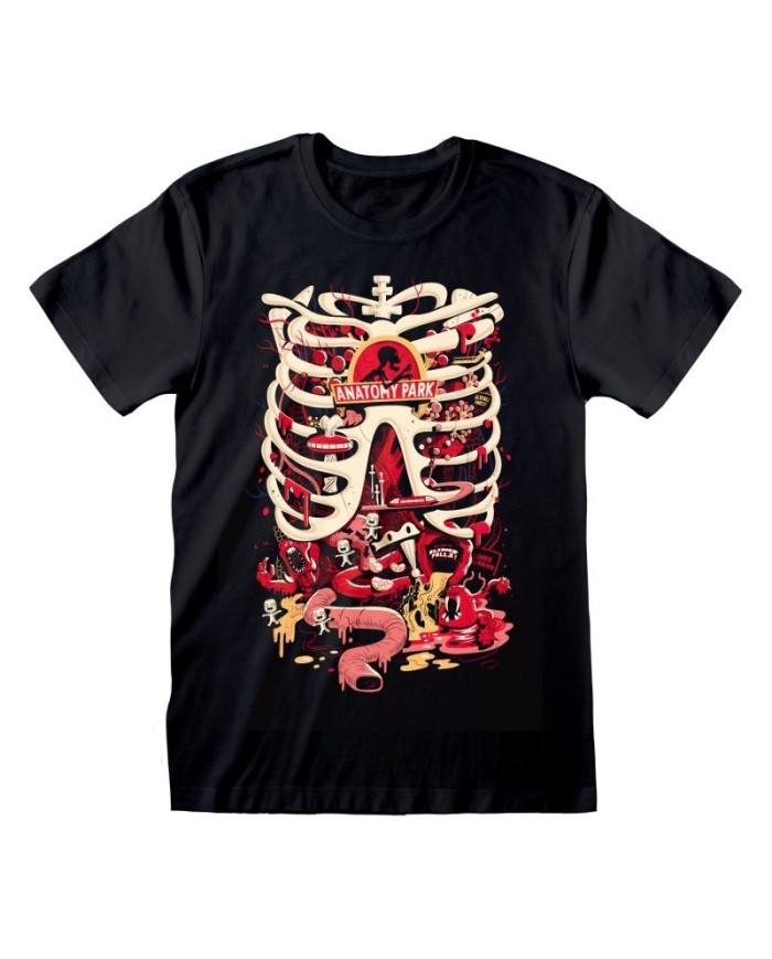 Camiseta Rick and Morty - Anatomy Park   - Unisex - Talla Adulto TALLA CAMISETA L