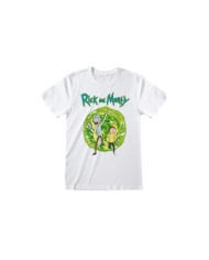 Camiseta Rick and Morty - Portal  - Unisex - Talla Adulto TALLA CAMISETA L