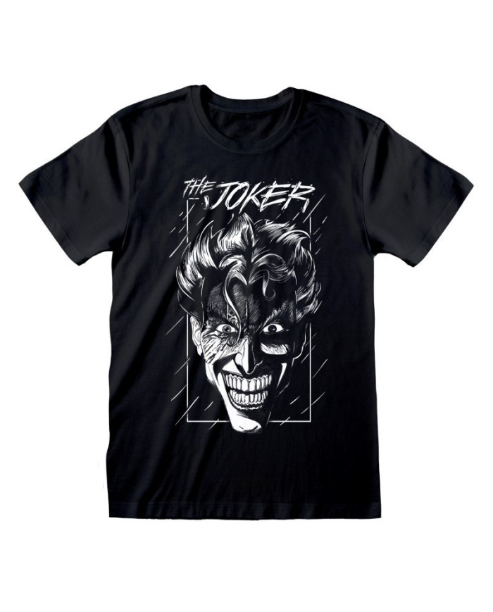 Camiseta DC Batman - Joker Sketch - Unisex - Talla Adulto TALLA CAMISETA S