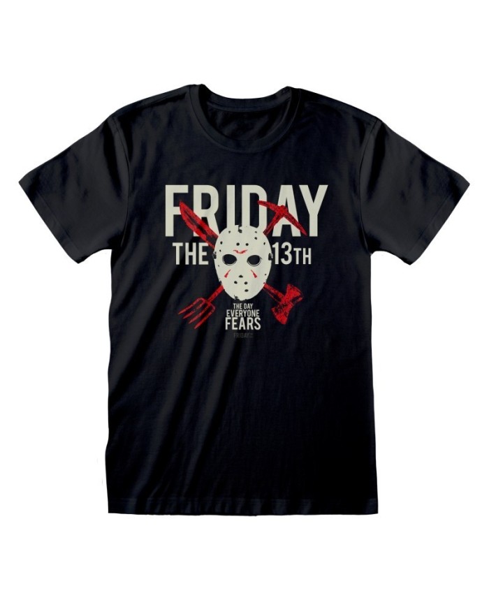 Camiseta Friday the 13th - The Day Everyone Dies  - Unisex - Talla Adulto TALLA CAMISETA S