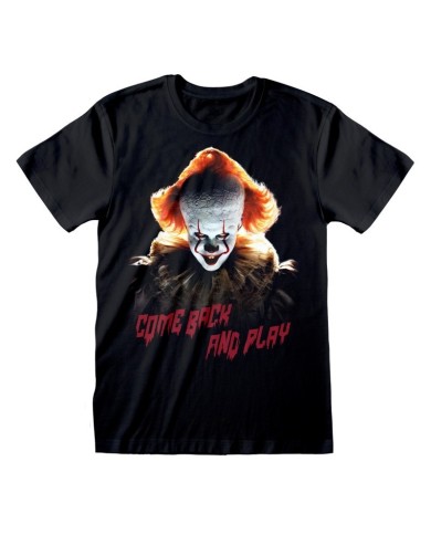 Camiseta IT Chapter 2 - Come Back And Play  - Unisex - Talla Adulto TALLA CAMISETA M