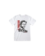 Camiseta La Casa De Papel - El Profesor - Unisex - Talla Adulto TALLA CAMISETA S