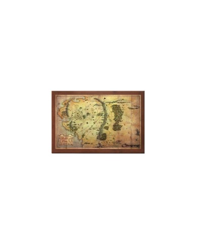 El Hobbit - Mapa de la Tierra Media