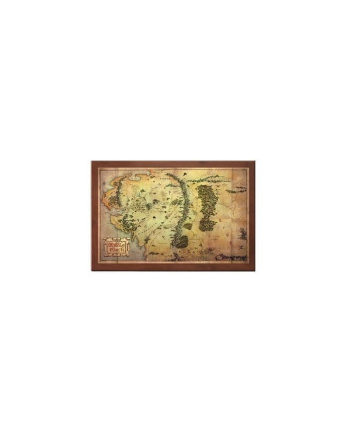 El Hobbit - Mapa de la Tierra Media