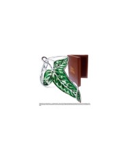 Hoja de Lorien - Broche - Plata Pura - El Señor de los Anillos