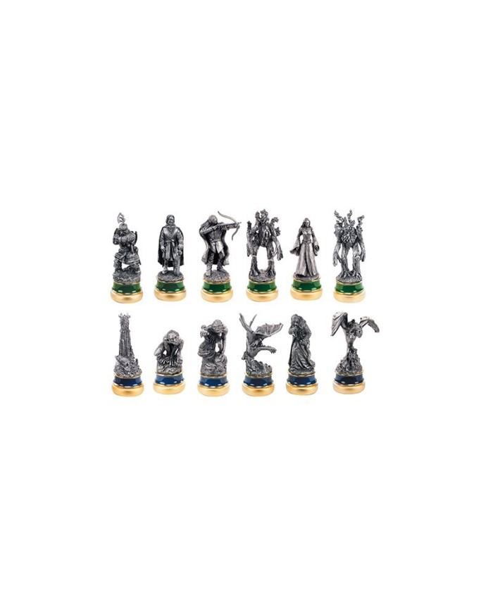 Ajedrez - El Señor de los Anillos - Ajedrez- Piezas - las Dos Torres