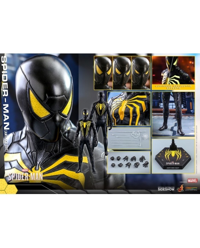 Spider-Man (Anti-Ock Suit) Video Game Masterpiece Series - Marvel's Spider-Man