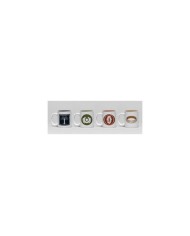 Pack de 4 Tazas Espresso Symbols El Señor de los Anillos