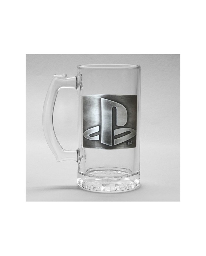 Jarra de cerveza Play Station Logo