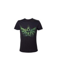 Camiseta Zelda - Green Triforce Logo TALLA CAMISETA XL