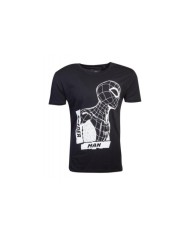 Spider-Man Camiseta Black Side View Spidey TALLA CAMISETA XL