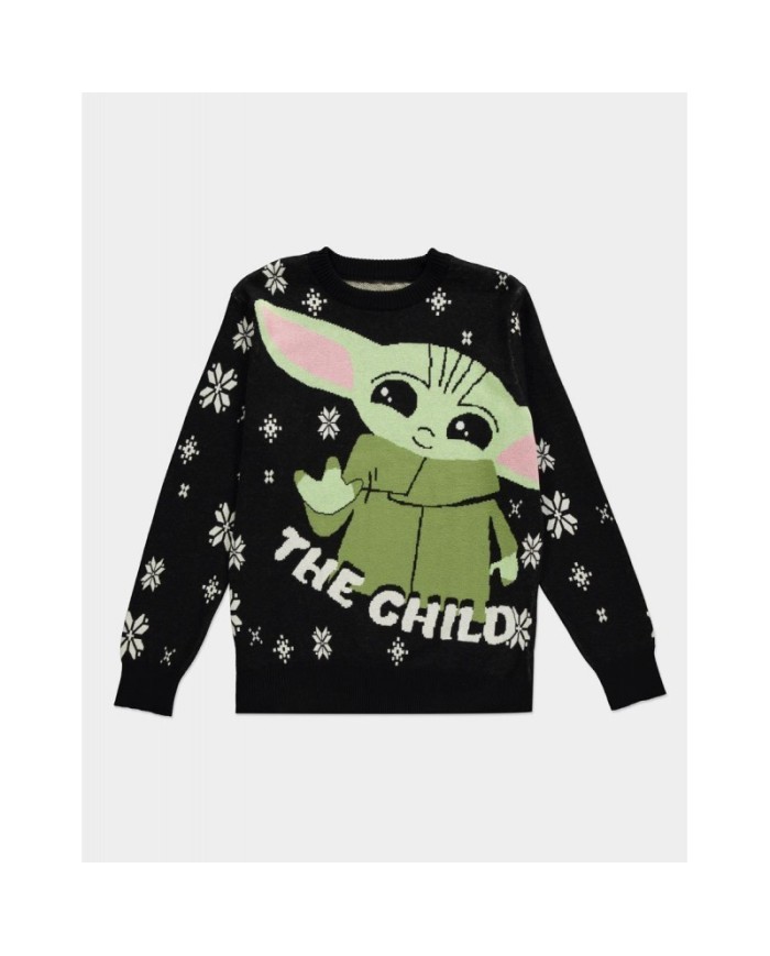 The Mandalorian Suéter Christmas The Child Star Wars TALLA CAMISETA L