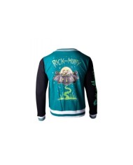 Chaqueta Rick & Morty Space Travel Varsity Jacket - Mujer TALLA CAMISETA XL